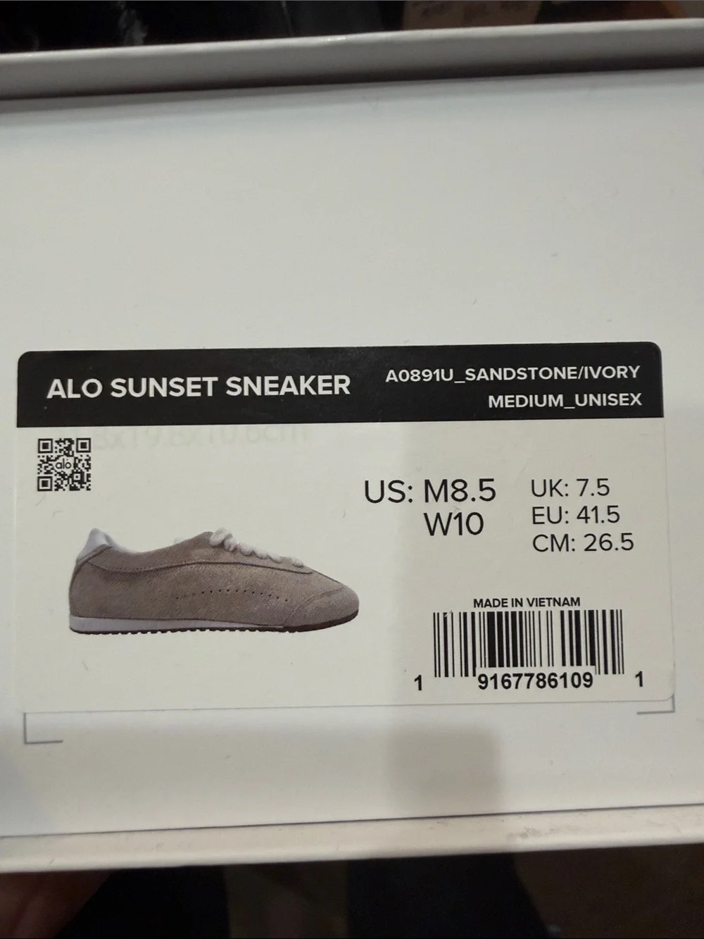 ALO YOGA | ✨NEW✨ ALO Sunset Sneaker in Sandstone